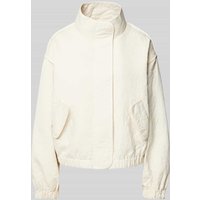 YAS Jacke mit Stehkragen Modell 'FIPA' in Offwhite, Größe 40 von YAS