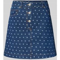 YAS Jeansrock im 5-Pocket-Design Modell 'PRIKKA' in Jeansblau, Größe 40 von YAS