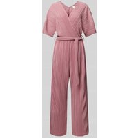YAS Jumpsuit in Wickel-Optik Modell 'OLINDA' in Altrosa, Größe 34 von YAS