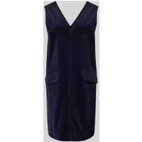 YAS Minikleid mit V-Ausschnitt Modell 'CORDA' in Marine, Größe XL von YAS
