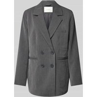 YAS Oversized Blazer mit Reverskragen Modell 'LIKKA' in Anthrazit, Größe M von YAS