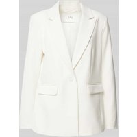 YAS Regular Fit Blazer mit Pattentaschen Modell 'LIKKA' in Weiss, Größe M von YAS