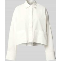 YAS Relaxed Fit Bluse mit aufgesetzten Taschen Modell 'LEE' in Weiss, Größe 34 YAS Relaxed Fit Bluse mit aufgesetzten Taschen Modell 'LEE' in Weiss, Größe 34 von YAS