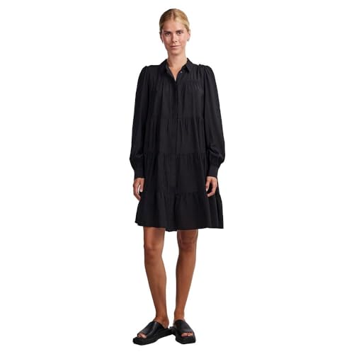 YASPALA LS Shirt Dress S. NOOS von YAS