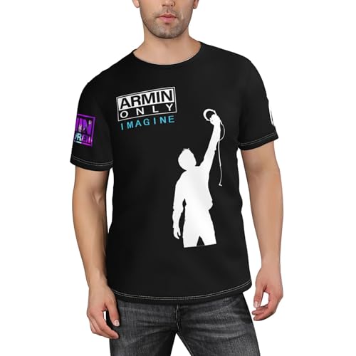 Herren Armin DJ Van Singer Buuren Klassisches T-Shirt Modedrucke Kurzarm-Shirt für Männer Eine Vielzahl Von Mustern Setzen Sie EIN Statement Mehrfarbig L Herren Armin DJ Van Singer Buuren Klassisches T-Shirt Modedrucke Kurzarm-Shirt für Männer Eine Vielzahl Von Mustern Setzen Sie EIN Statement Mehrfarbig L von YASTEN NAUIFAT