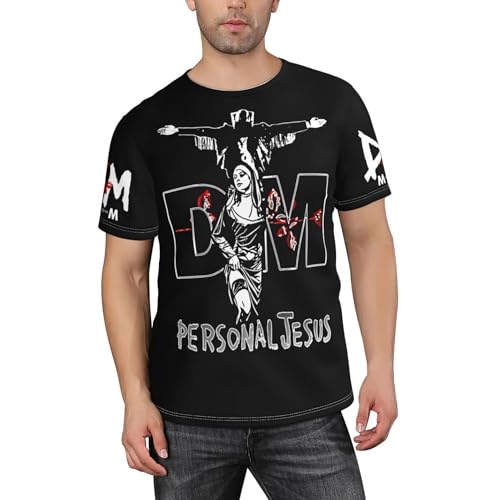 Herren Mode Music De&PE&Che Band Klassisches T-Shirt Modedrucke Kurzarm-Shirt für Männer Eine Vielzahl Von Mustern Setzen Sie EIN Statement Mehrfarbig XL Herren Mode Music De&PE&Che Band Klassisches T-Shirt Modedrucke Kurzarm-Shirt für Männer Eine Vielzahl Von Mustern Setzen Sie EIN Statement Mehrfarbig XL von YASTEN NAUIFAT