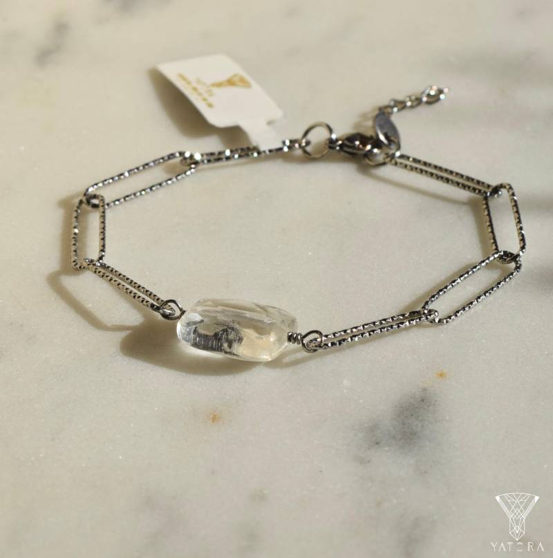 Los Rios25 Armband | Wasserfest Quarz Handgearbeitet Hypoallergen Berlin von YATORA