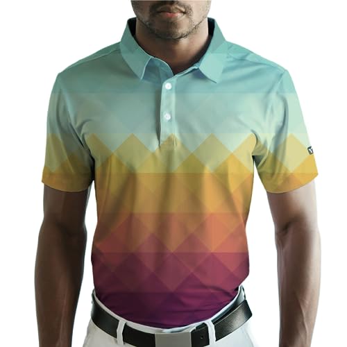 YATTA Golf Standout Performance Golf Polo Shirts - Herren, Arizona, XX-Large von YATTA GOLF