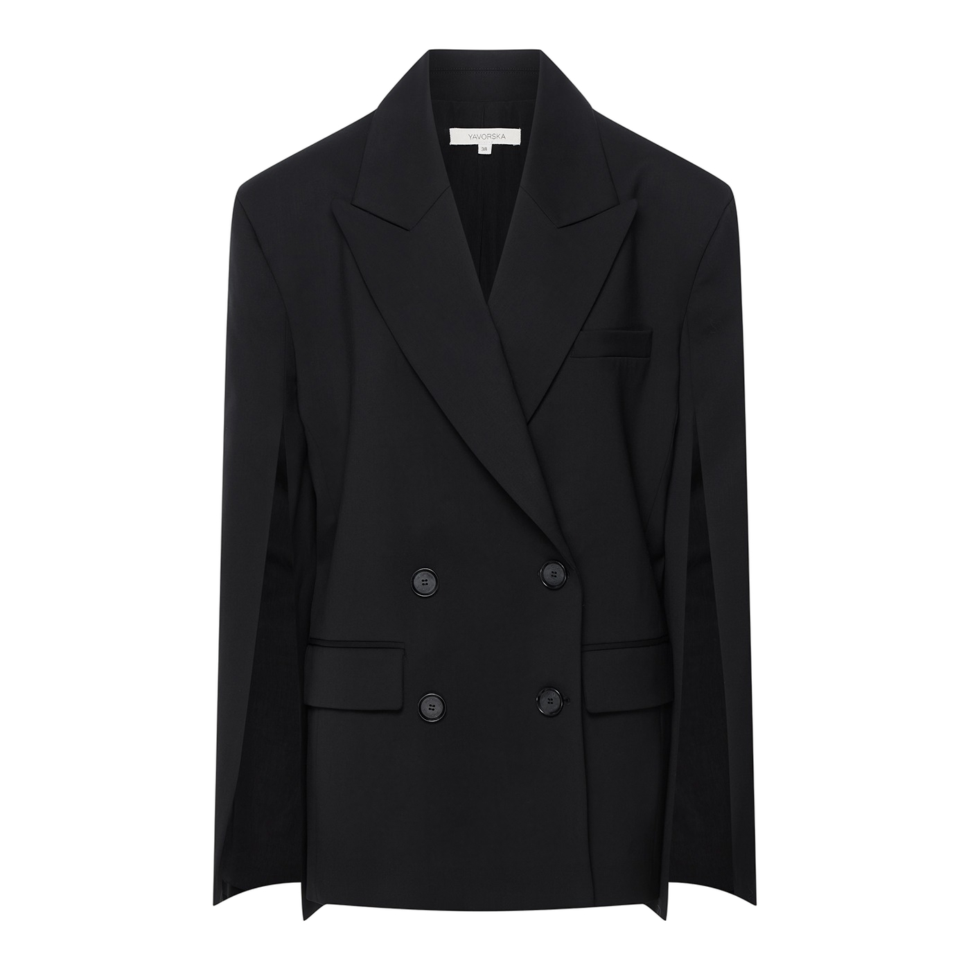 Jacket With Split Sleeves - Black - XL - YAVORSKA - Blazers Jacket With Split Sleeves - Black - XL - YAVORSKA - Blazers von YAVORSKA