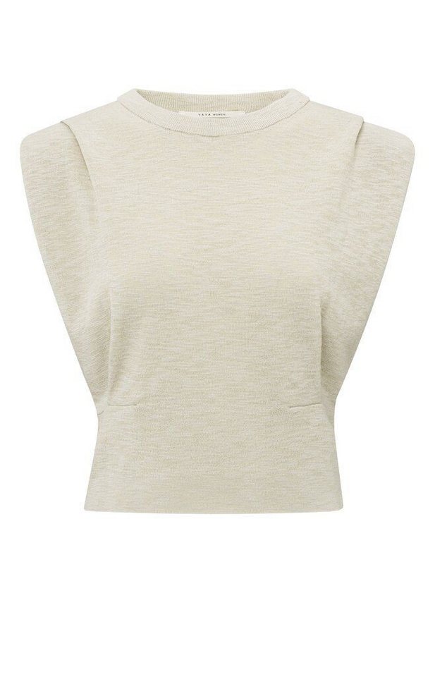 YAYA Kurzarmshirt Shoulder detail sweater von YAYA