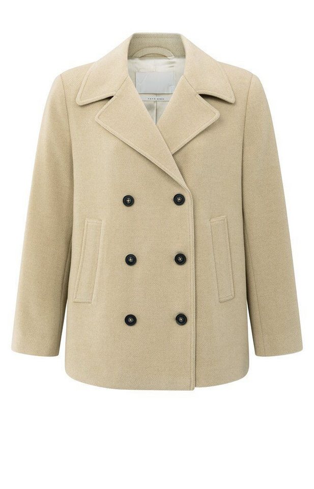 YAYA Kurzmantel Kurzer gewebter Mantel von YAYA