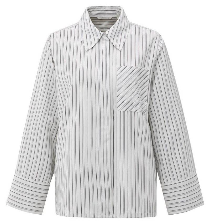 YAYA Langarmbluse Gestreifte Oversize-Bluse von YAYA