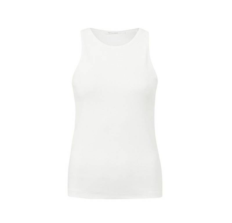 YAYA Neckholdertop Weißes Neckholder-Top aus weichem Stoff von YAYA