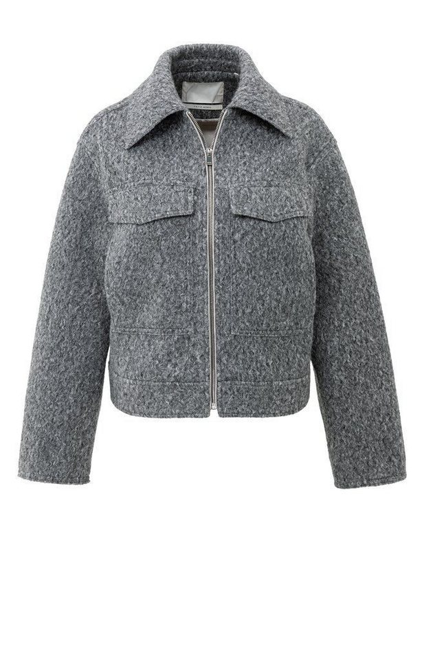 YAYA Outdoorjacke Kurze Bouclejacke von YAYA