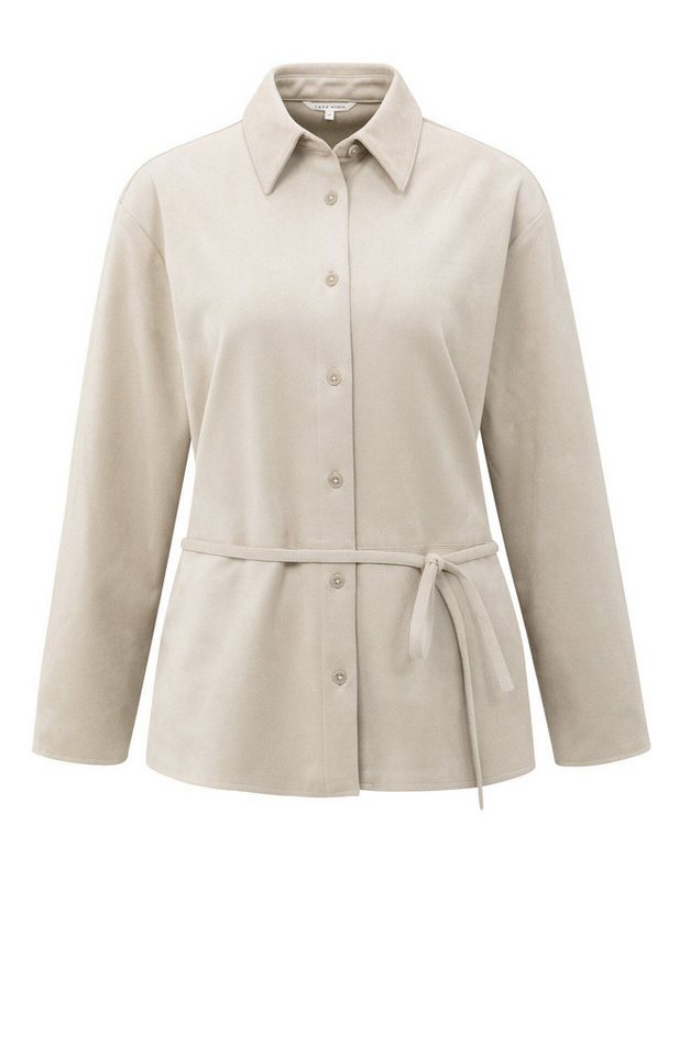 YAYA Shirtbluse Bluse mit Gürtel von YAYA