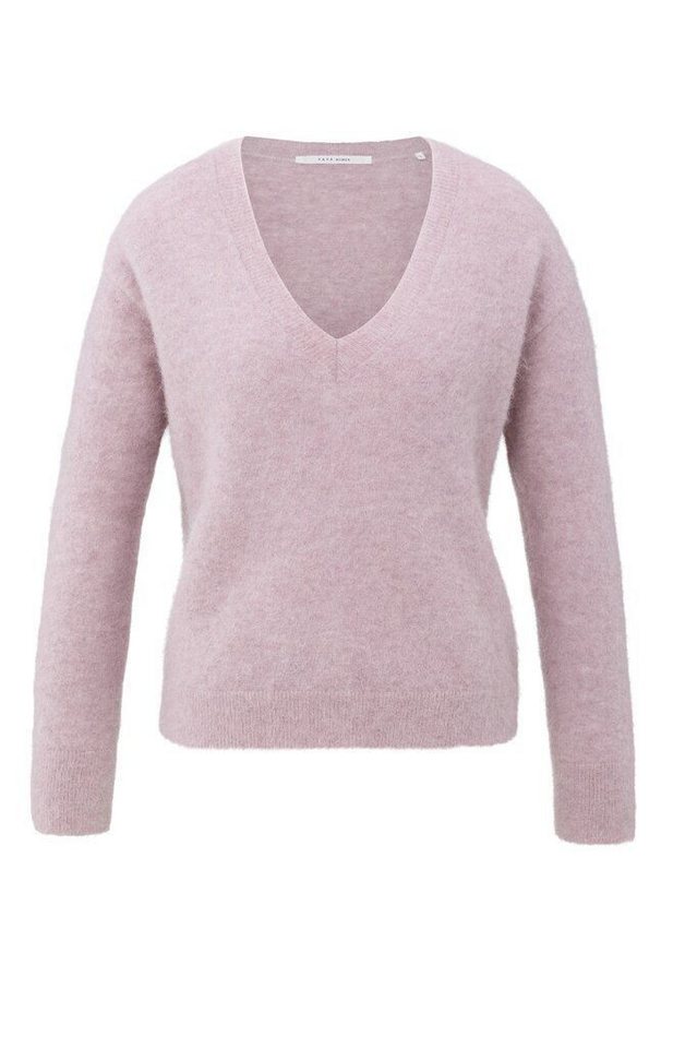 YAYA Strickpullover Pullover mit V-Ausschnitt von YAYA