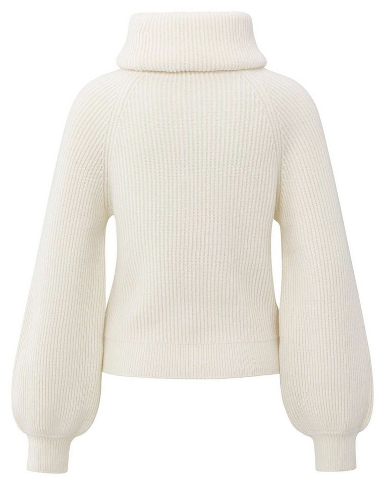 YAYA Sweatjacke Pullover mit breitem Kragen von YAYA