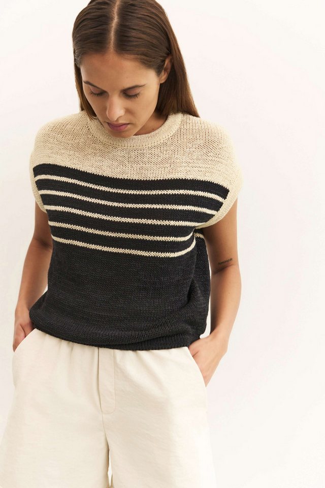 YAYA Sweatjacke Strick-Pullunder von YAYA