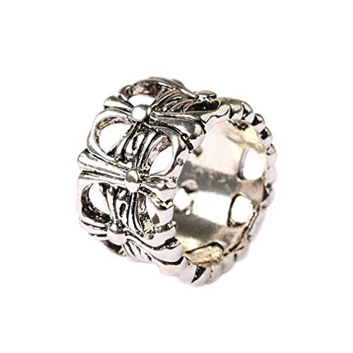 YAZILIND Exquisite Band Ring Vintage Persönlichkeit Ringe Unisex Geburtstagsfeier Schmuck Geschenk # 1 20.1 von YAZILIND