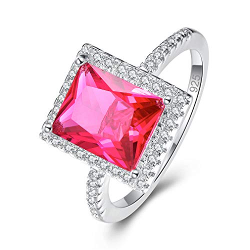 YAZILIND Frau glänzend große quadratische Faux Topas Ring Party Bankett Modeschmuck Dekor # 2 18.1 von YAZILIND