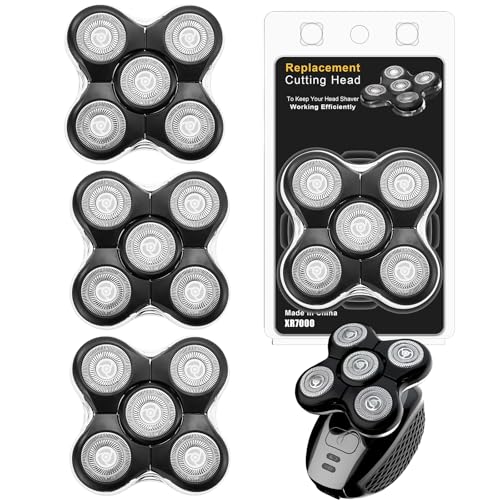 RX5 Ersatz-Rasierköpfe, kompatibel mit Remington Balder Pro XR1500, XR1501 und RX5 Rasierern, 3 Stück von YAZIYIR