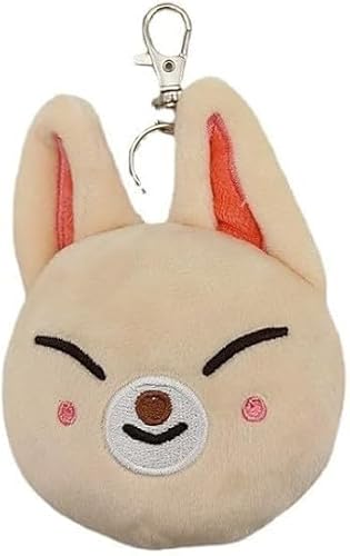 15 cm Stray Kids Schlüsselanhänger aus Plüsch Skzoo Cartoon Schlüsselanhänger SKZ Cartoon Rucksack Telefon Anhänger für Kpop Fans (Foxi.ny) von YAZGAN