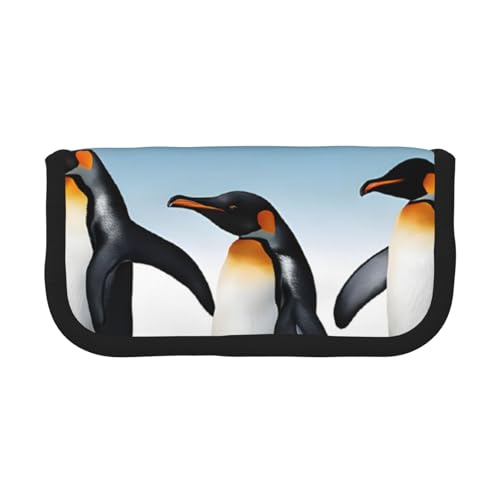 YBAZYBXY Pinguin-Druck Leinwand Füllfederhalter Tasche Stilvolle Stifteetui Organizer Tasche Make-up Tasche für den täglichen Gebrauch auf Reisen, Schwarz , Einheitsgröße, Kosmetikkoffer YBAZYBXY Pinguin-Druck Leinwand Füllfederhalter Tasche Stilvolle Stifteetui Organizer Tasche Make-up Tasche für den täglichen Gebrauch auf Reisen, Schwarz , Einheitsgröße, Kosmetikkoffer von YBAZYBXY