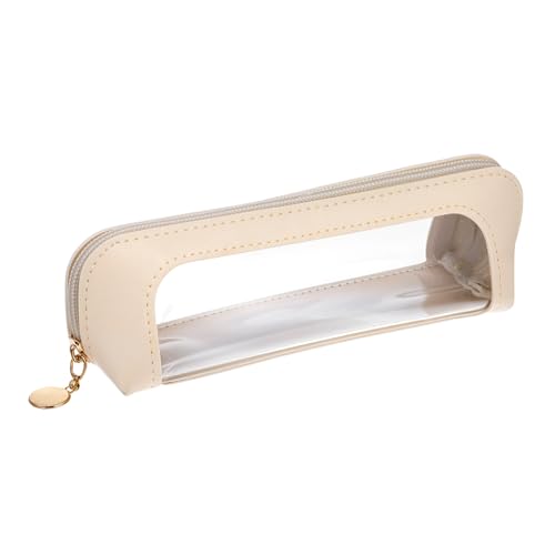 YBEATY Kleine transparente Make-up-Tasche, tragbar, transparent, wasserdicht, Kosmetik-Organizer-Tasche mit Reißverschluss, Make-up-Pinseltasche, Mini-Reise-Kulturbeutel für Damen, Zuhause, Reisen YBEATY Kleine transparente Make-up-Tasche, tragbar, transparent, wasserdicht, Kosmetik-Organizer-Tasche mit Reißverschluss, Make-up-Pinseltasche, Mini-Reise-Kulturbeutel für Damen, Zuhause, Reisen von YBEATY