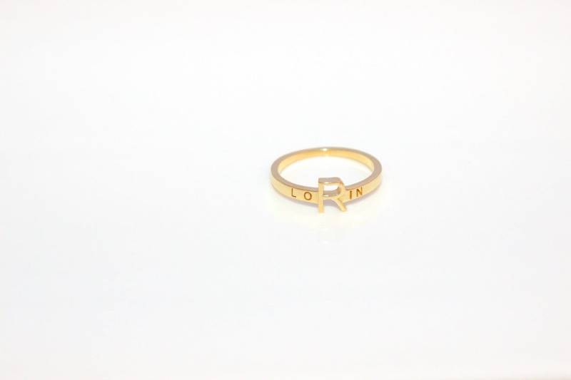Goldring Mit Gravur, Gravur Goldring Mit Gravur, Gravur von YBJewelry