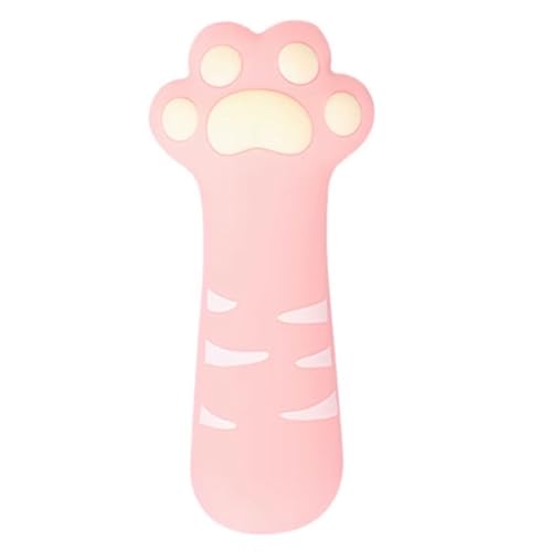 YBNKKUXKN Federmäppchen, Silikon-Federmäppchen, große Kapazität, 3D-Katzenpfote, Federmäppchen for den Schulanfang, for Teenager-Mädchen(Rose) von YBNKKUXKN
