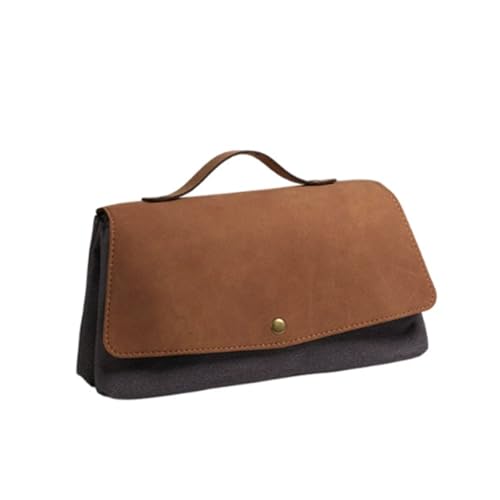 YBNKKUXKN Großes Federmäppchen, Federtasche, Federtasche, weit öffnend, Federmäppchen, Organizer mit Reißverschluss, Schulbedarf for Teenager-Mädchen(Grey) von YBNKKUXKN