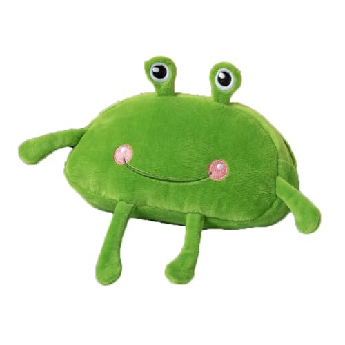 YBNKKUXKN Niedliches Federmäppchen mit Frosch-Motiv, große Federtasche mit Reißverschluss, Aufbewahrung von Schreibwaren und Organizer for den Schulanfang(Color1) von YBNKKUXKN
