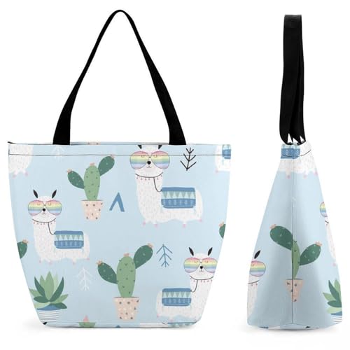 YBQLNP Alapa Und Damen Handtasche Shopper Umhängetasche Schultertasche Tragetasche Mit Reißverschluss 28.5x18x32.5cm von YBQLNP