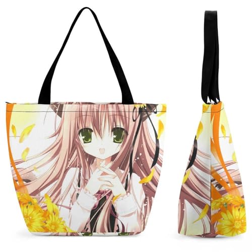 YBQLNP Anime-Mädchen Damen Handtasche Shopper Umhängetasche Schultertasche Tragetasche Mit Reißverschluss 28.5x18x32.5cm YBQLNP Anime-Mädchen Damen Handtasche Shopper Umhängetasche Schultertasche Tragetasche Mit Reißverschluss 28.5x18x32.5cm von YBQLNP