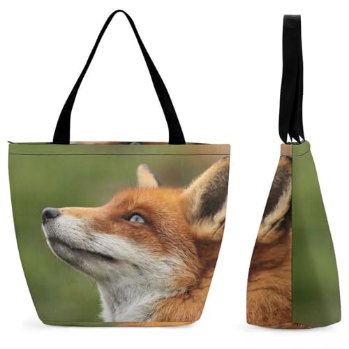 YBQLNP Damen Handtasche Shopper Umhängetasche Schultertasche Tragetasche Mit Reißverschluss 28.5x18x32.5cm von YBQLNP