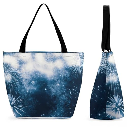 YBQLNP Damen Handtasche Shopper Umhängetasche Schultertasche Tragetasche Mit Reißverschluss 28.5x18x32.5cm von YBQLNP