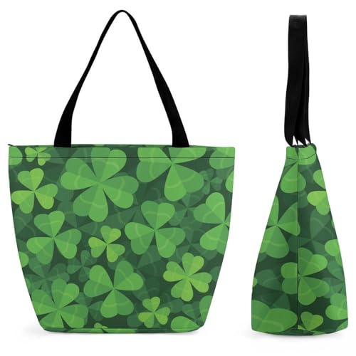 YBQLNP Damen Handtasche Shopper Umhängetasche Schultertasche Tragetasche Mit Reißverschluss 28.5x18x32.5cm von YBQLNP