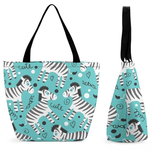 YBQLNP Gestreiftes Damen Handtasche Shopper Umhängetasche Schultertasche Tragetasche Mit Reißverschluss 28.5x18x32.5cm von YBQLNP