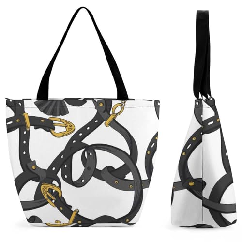 YBQLNP Gürtel Damen Handtasche Shopper Umhängetasche Schultertasche Tragetasche Mit Reißverschluss 28.5x18x32.5cm YBQLNP Gürtel Damen Handtasche Shopper Umhängetasche Schultertasche Tragetasche Mit Reißverschluss 28.5x18x32.5cm von YBQLNP