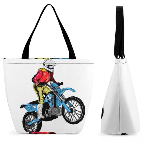 YBQLNP Motorrad Damen Handtasche Shopper Umhängetasche Schultertasche Tragetasche Mit Reißverschluss 28.5x18x32.5cm YBQLNP Motorrad Damen Handtasche Shopper Umhängetasche Schultertasche Tragetasche Mit Reißverschluss 28.5x18x32.5cm von YBQLNP