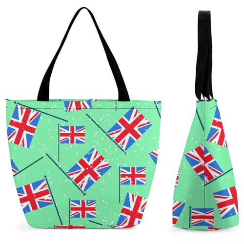 YBQLNP Union Jack Damen Handtasche Shopper Umhängetasche Schultertasche Tragetasche Mit Reißverschluss 28.5x18x32.5cm YBQLNP Union Jack Damen Handtasche Shopper Umhängetasche Schultertasche Tragetasche Mit Reißverschluss 28.5x18x32.5cm von YBQLNP