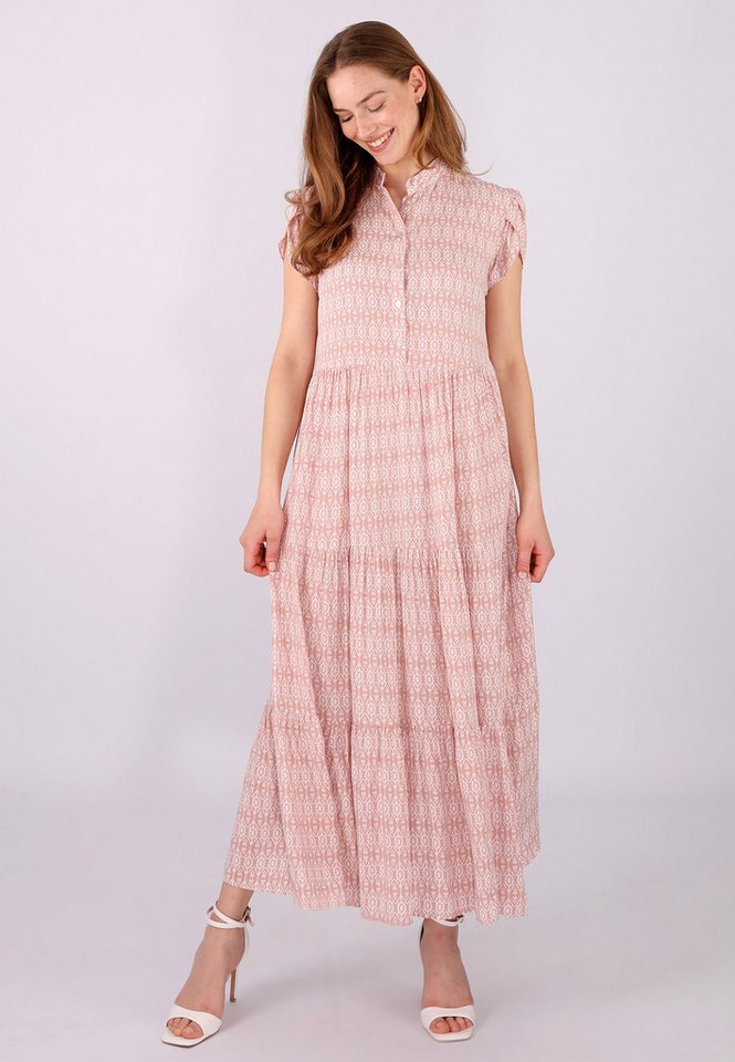 YC Fashion & Style Sommerkleid Boho-Maxikleid aus Reiner Viskose – Sommerliche Eleganz Alloverdruck von YC Fashion & Style