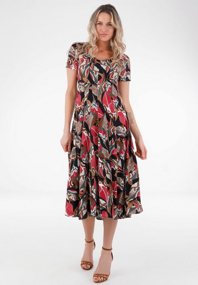 YC Fashion & Style Sommerkleid Fließend... mit modischem Print Alloverdruck von YC Fashion & Style