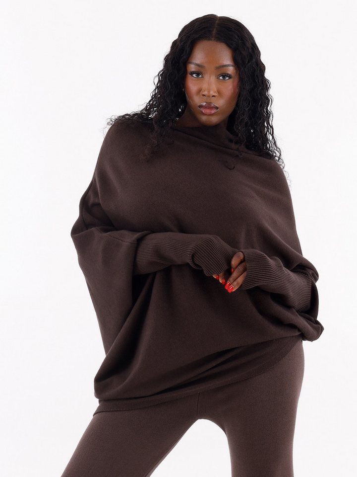 YC Fashion & Style Strickpullover "Casual Chic: Asymmetrischer Pullover in Longform" in Unifarbe YC Fashion & Style Strickpullover "Casual Chic: Asymmetrischer Pullover in Longform" in Unifarbe von YC Fashion & Style