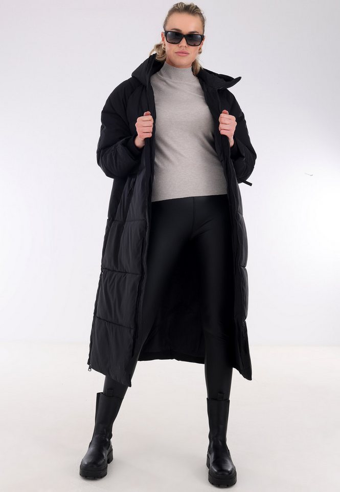 YC Fashion & Style Wintermantel Oversized Steppmantel mit XXL-Kapuze mit Kapuze von YC Fashion & Style