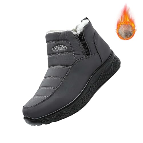 Outlet Angebote schneestiefel damen wasserdicht Winterstiefel Damen Gefüttert Winterschuhe Warm Schneestiefel Herren Winterboots Schneeschuhe Winter Outdoors Schneeboots Schlupfstiefel Stiefeletten von YCBMINGCAN