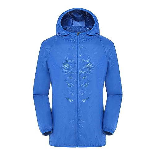 YCBMINGCAN Regenjacke Herren Wasserdicht Atmungsaktiv Mit Kapuze Regenponcho Leicht 3 In 1 Mehrzweck Übergangsjacke Herren Herren Herren Wasserdichte Herren Regenmantel Wandern von YCBMINGCAN