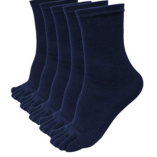 YCBMINGCAN Short Soild Sports Herren Elastische Fünf Laufende Zehensocken Paar 5 Socken Fingersocken Socken Weihnachten Herren 43 von YCBMINGCAN