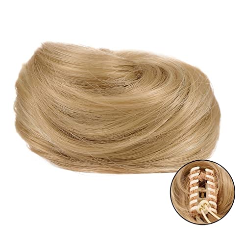 Haar-Accessoires, Kunsthaar-Clip, Dutt, Katzenohren, Donut-Haarklammer, unordentlicher Haarknoten, Mini-Haarverlängerung, Damen-Haarschmuck, Haarteile für Damen (18H613) von YCCHAH