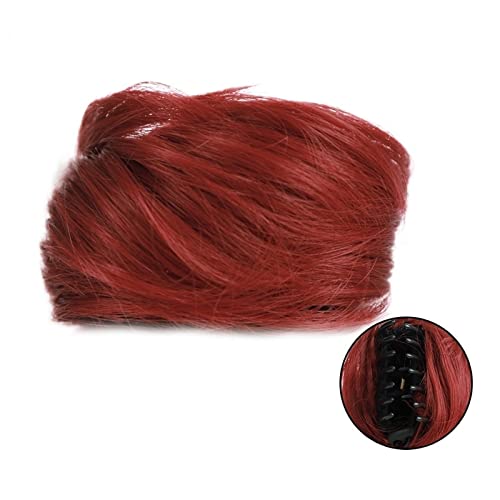 Haar-Accessoires, Kunsthaar-Clip, Dutt, Katzenohren, Donut-Haarklammer, unordentlicher Haarknoten, Mini-Haarverlängerung, Haar-Accessoires, Haarteile für Damen (101) von YCCHAH